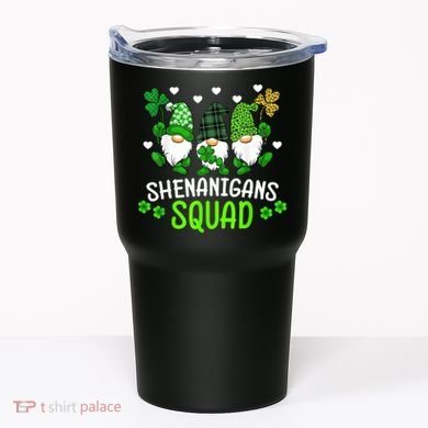 Shenanigans Squad Gnome St Patrick's Tumbler