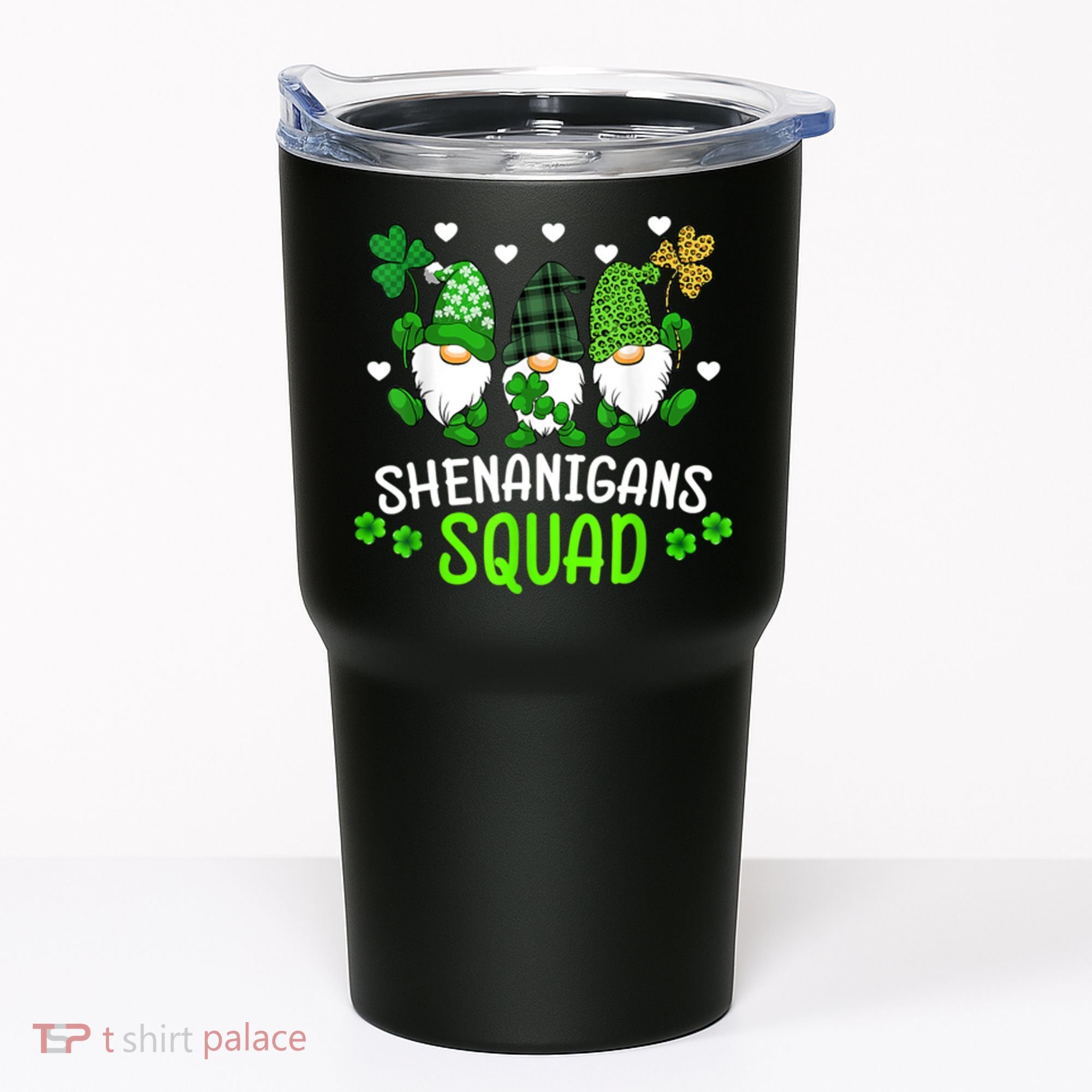 Shenanigans Squad Gnome St Patrick's Tumbler