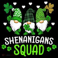 Shenanigans Squad Gnome St Patrick's Ornament thumb 1