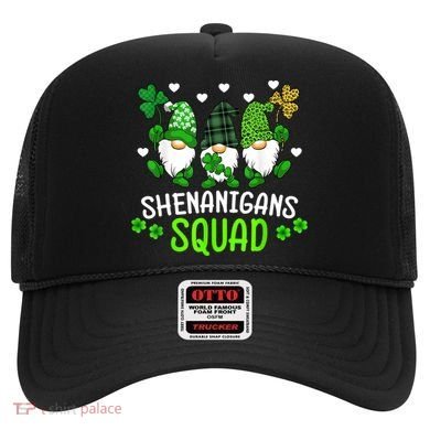 Shenanigans Squad Gnome St Patrick's Hat
