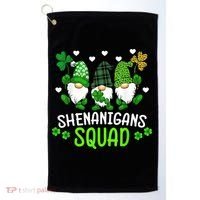 Shenanigans Squad Gnome St Patrick's Golf Towel thumb 0