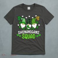 Shenanigans Squad Gnome St Patrick's T-Shirt thumb 5