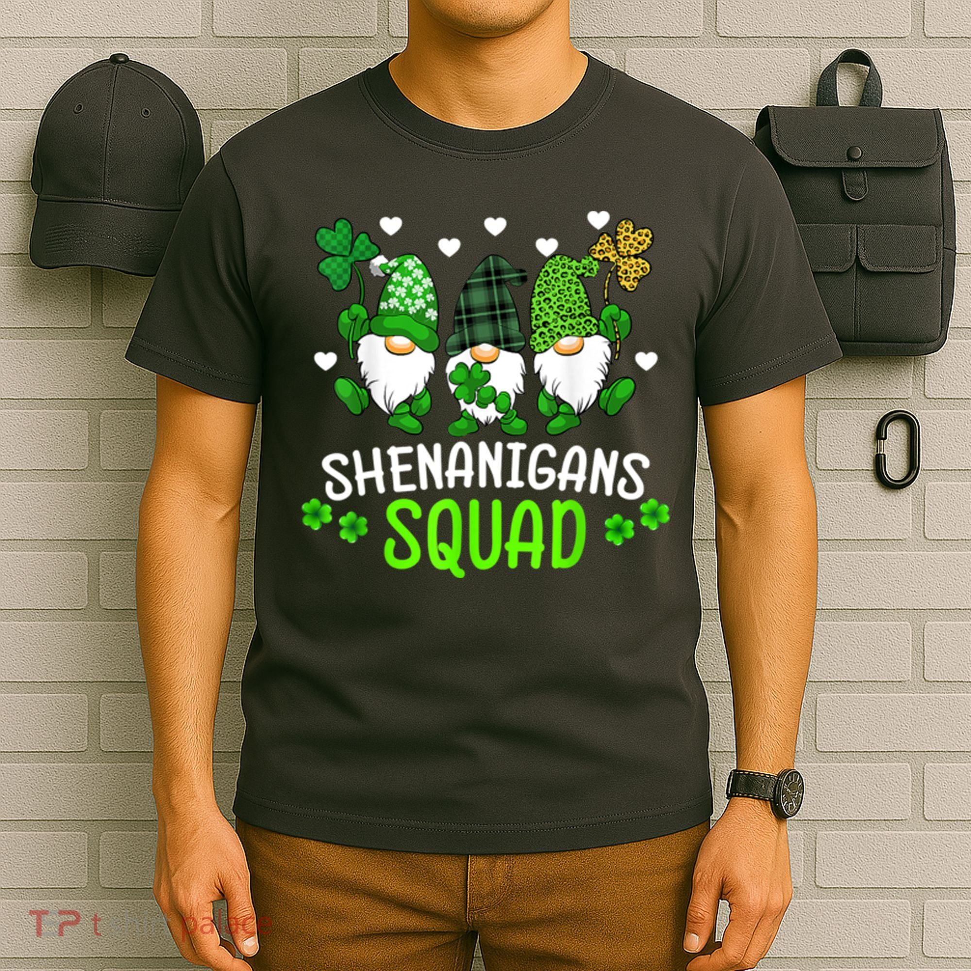 Shenanigans Squad Gnome St Patrick's T-Shirt