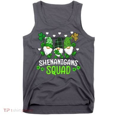 Shenanigans Squad Gnome St Patrick's Tank Top