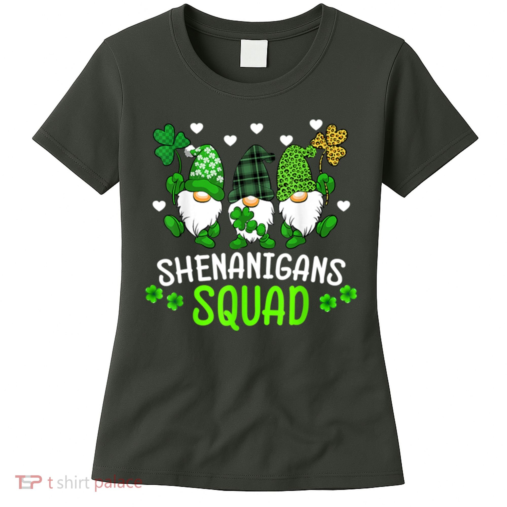 Shenanigans Squad Gnome St Patrick's Women's T-Shirt