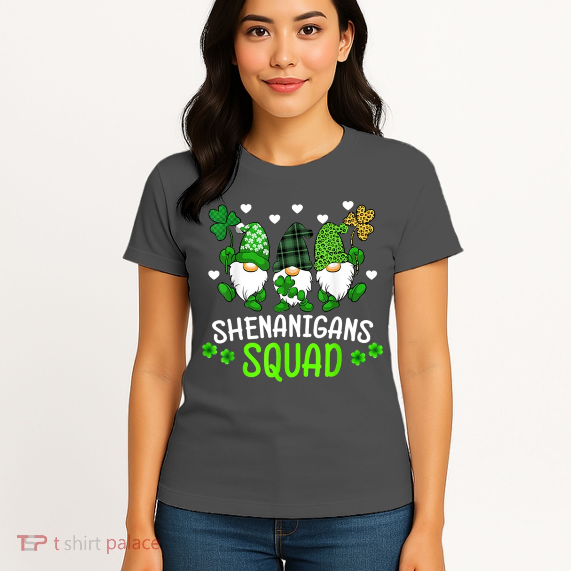 Shenanigans Squad Gnome St Patrick's Women's T-Shirt