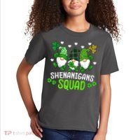 Shenanigans Squad Gnome St Patrick's Kids T-Shirt thumb 2