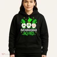 Shenanigans Squad Gnomies St Patrick's Day Hoodie thumb 5