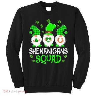 Shenanigans Squad Gnomies St Patrick's Day Sweatshirt