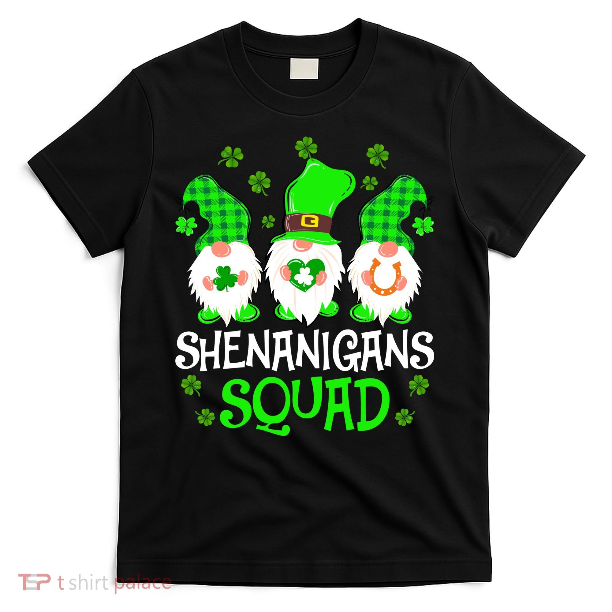 Shenanigans Squad Gnomies St Patrick's Day T-Shirt