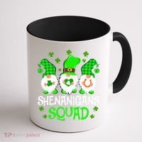 Shenanigans Squad Gnomies St Patrick's Day Coffee Mug thumb 1