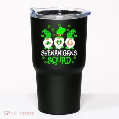 Shenanigans Squad Gnomies St Patrick's Day Tumbler