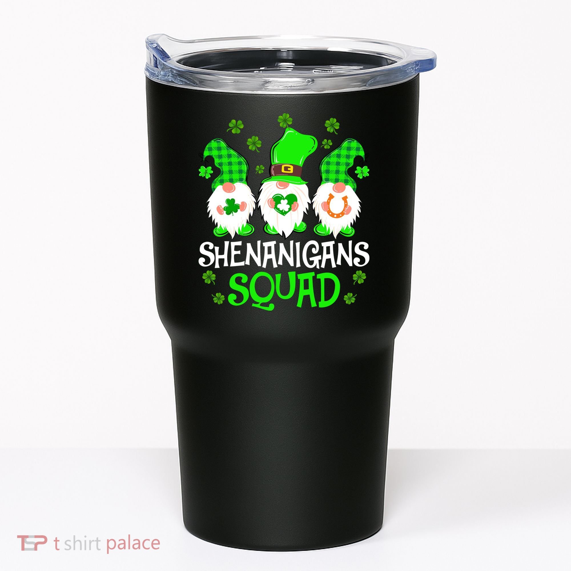 Shenanigans Squad Gnomies St Patrick's Day Tumbler