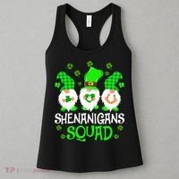 Shenanigans Squad Gnomies St Patrick's Day Women's Tank Top thumb 3