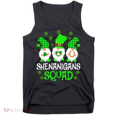 Shenanigans Squad Gnomies St Patrick's Day Tank Top