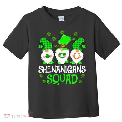 Shenanigans Squad Gnomies St Patrick's Day Toddler T-Shirt