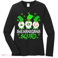 Shenanigans Squad Gnomies St Patrick's Day Women's Long Sleeve Shirt thumb 0