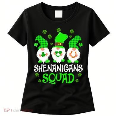 Shenanigans Squad Gnomies St Patrick's Day Women's T-Shirt