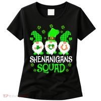 Shenanigans Squad Gnomies St Patrick's Day Women's T-Shirt thumb 0