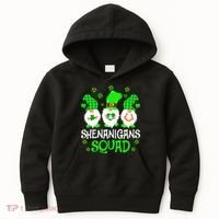 Shenanigans Squad Gnomies St Patrick's Day Kids Hoodie thumb 0