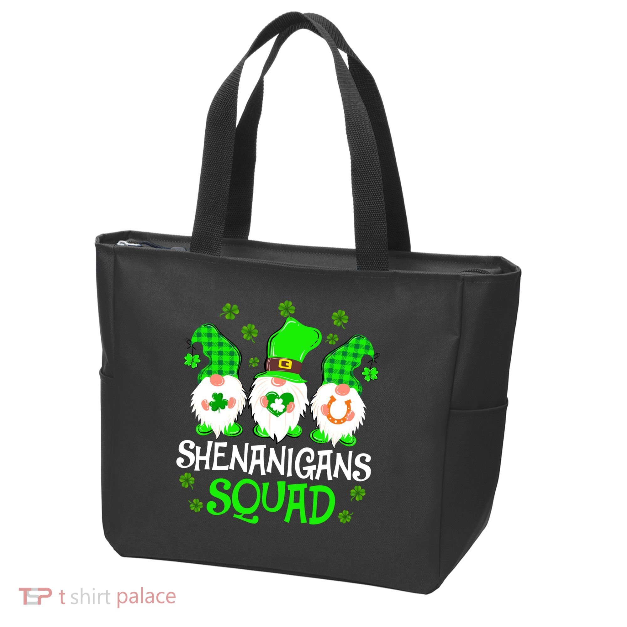 Shenanigans Squad Gnomies St Patrick's Day Tote Bag