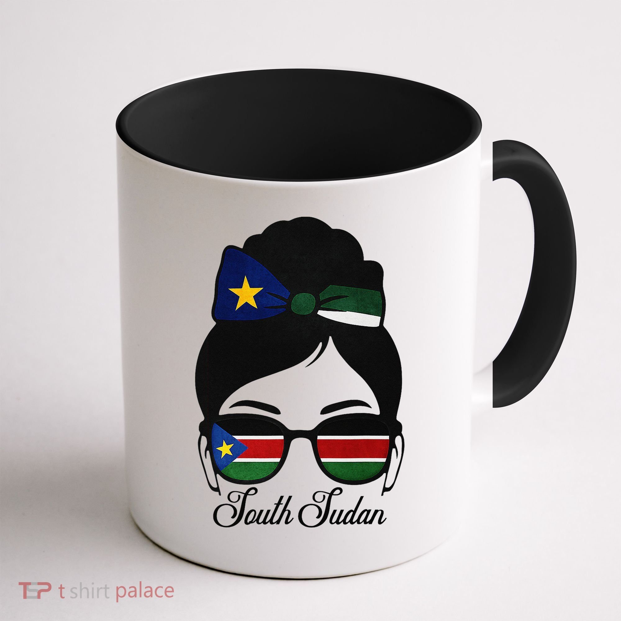 South Sudan Girl Coffee Mug