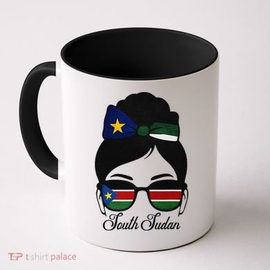 South Sudan Girl Coffee Mug