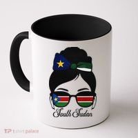 South Sudan Girl Coffee Mug thumb 0