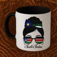 South Sudan Girl Coffee Mug thumb 2