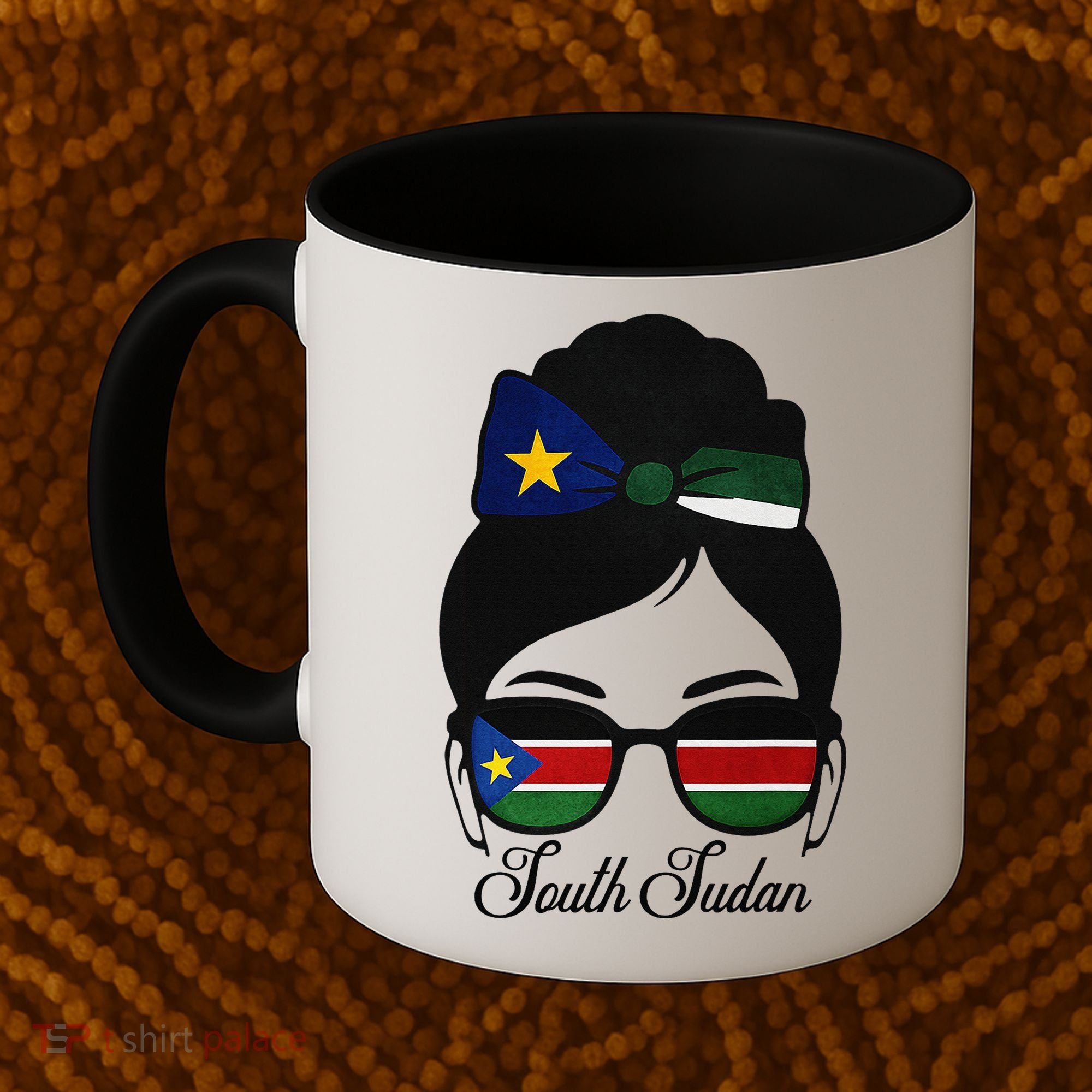 South Sudan Girl Coffee Mug