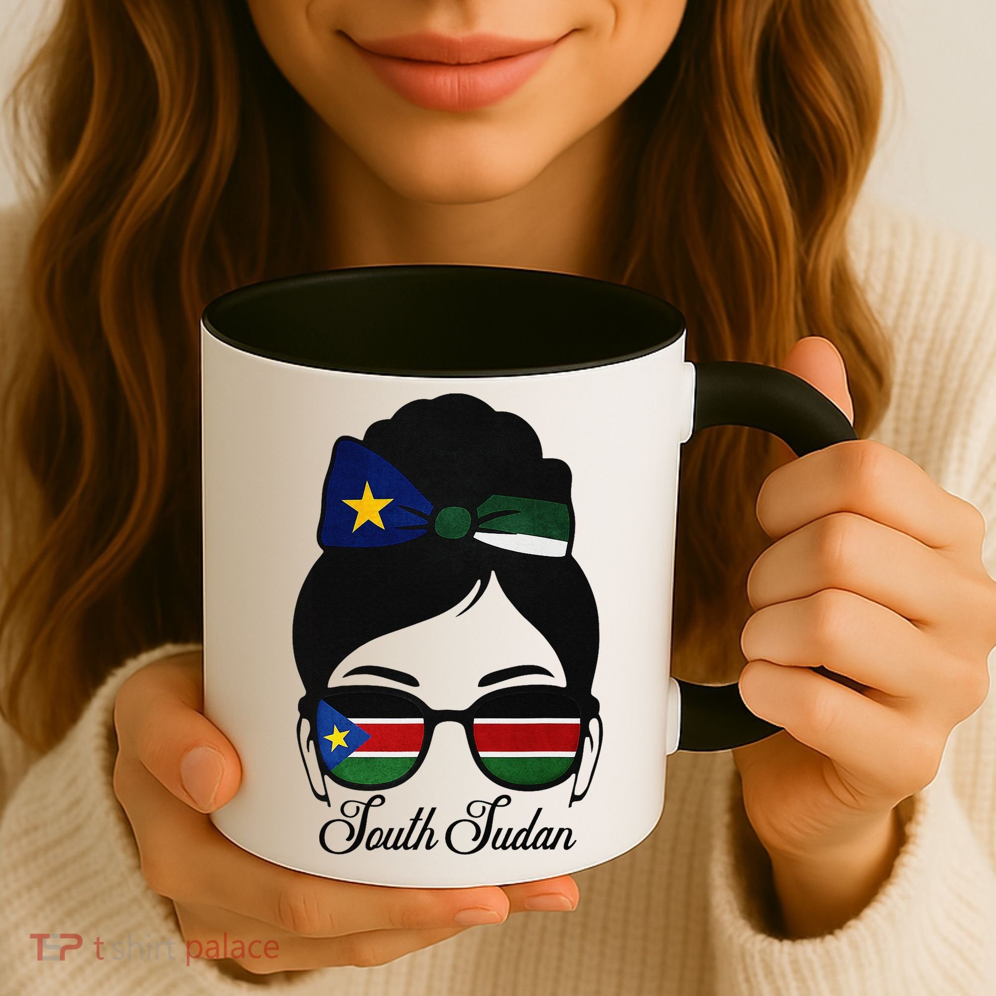 South Sudan Girl Coffee Mug