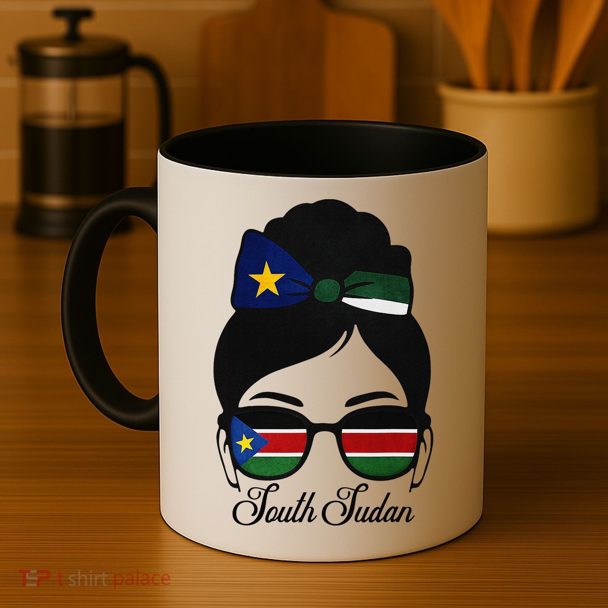 South Sudan Girl Coffee Mug