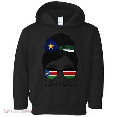 South Sudan Girl Toddler Hoodie