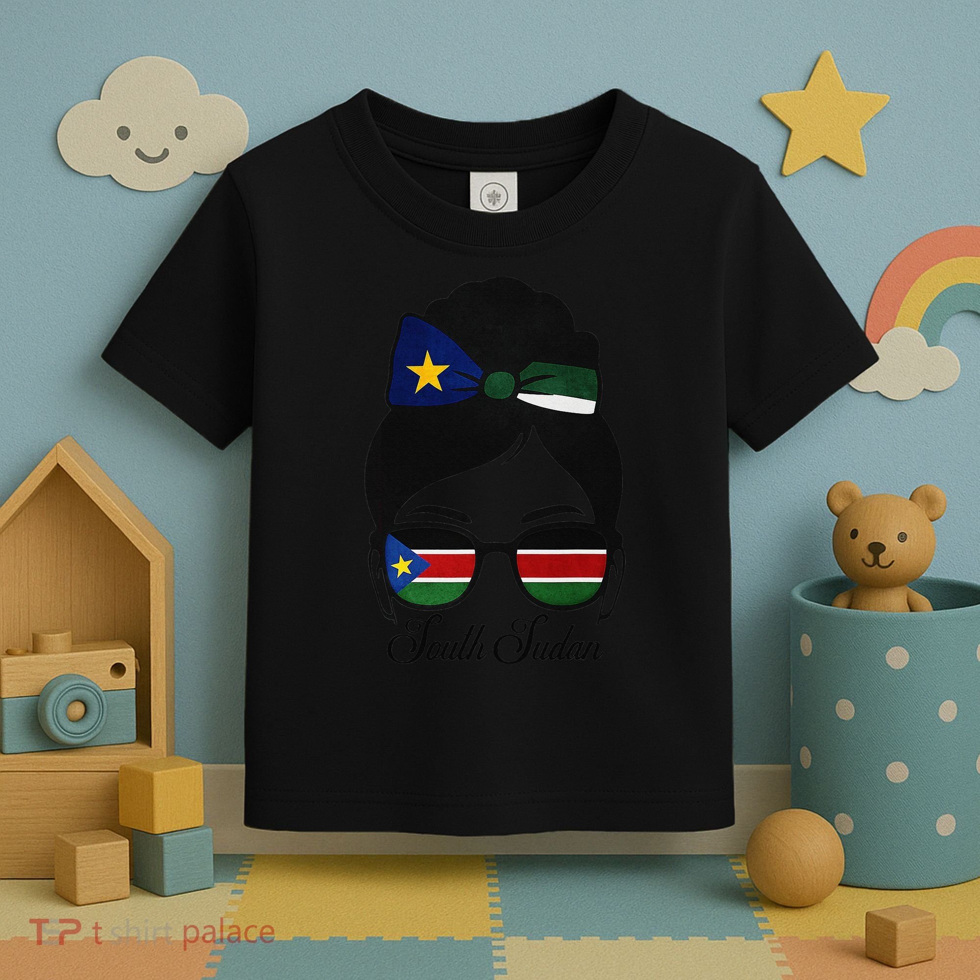 South Sudan Girl Toddler T-Shirt