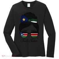 South Sudan Girl Women's Long Sleeve Shirt thumb 0