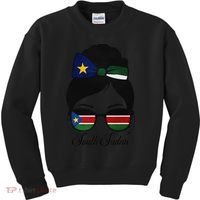 South Sudan Girl Kids Sweatshirt thumb 0