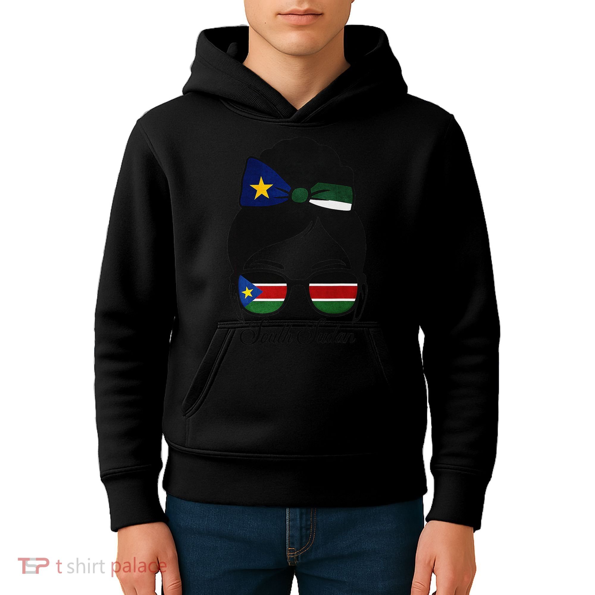 South Sudan Girl Kids Hoodie