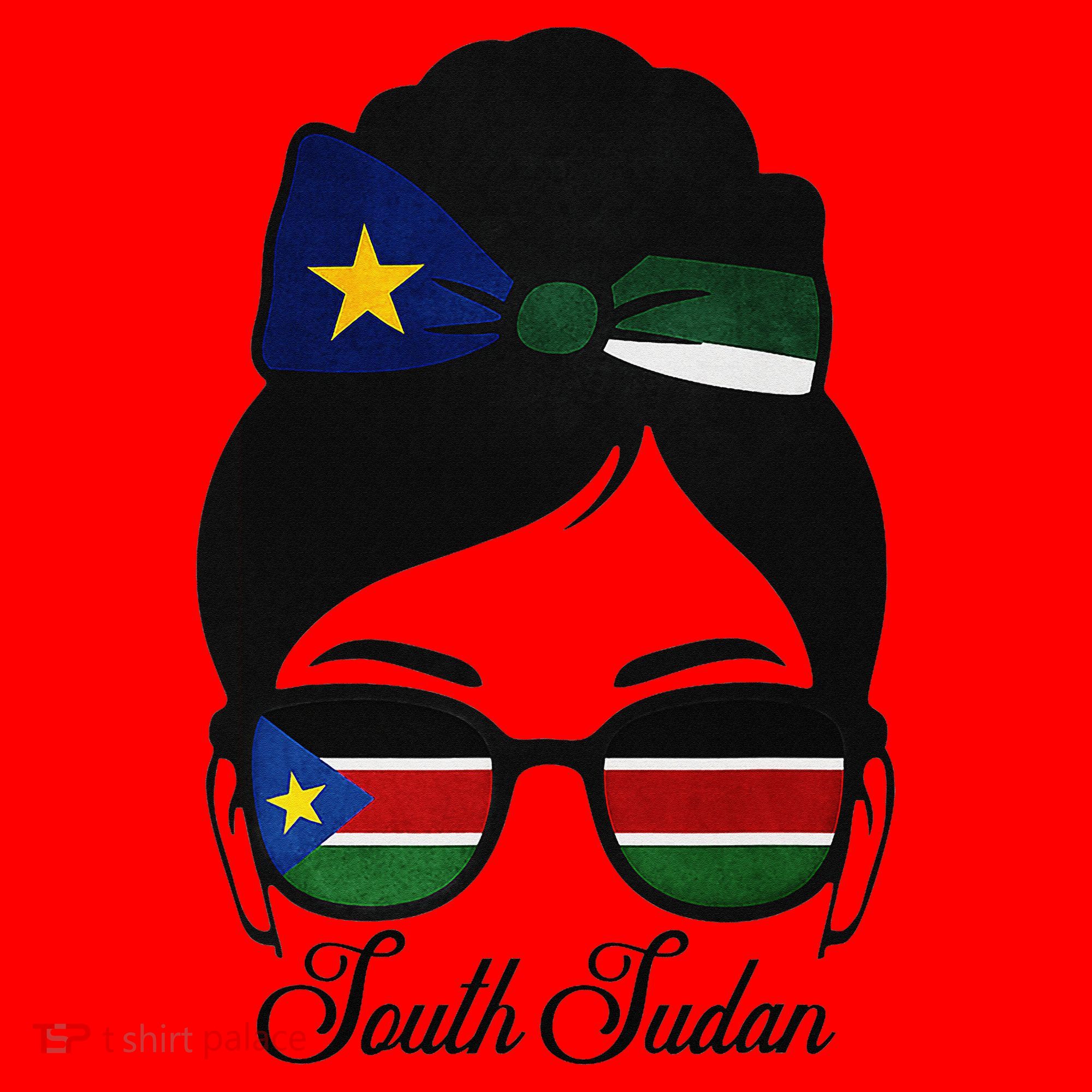 South Sudan Girl Santa Hat