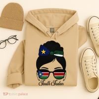 South Sudan Girl Hoodie thumb 4