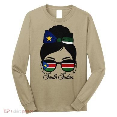 South Sudan Girl Long Sleeve Shirt