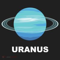 Solar System Group Costumes Gift Giant Planet Uranus Costume Great Gift Golf Towel thumb 3