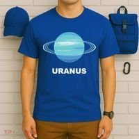Solar System Group Costumes Gift Giant Planet Uranus Costume Great Gift T-Shirt thumb 6