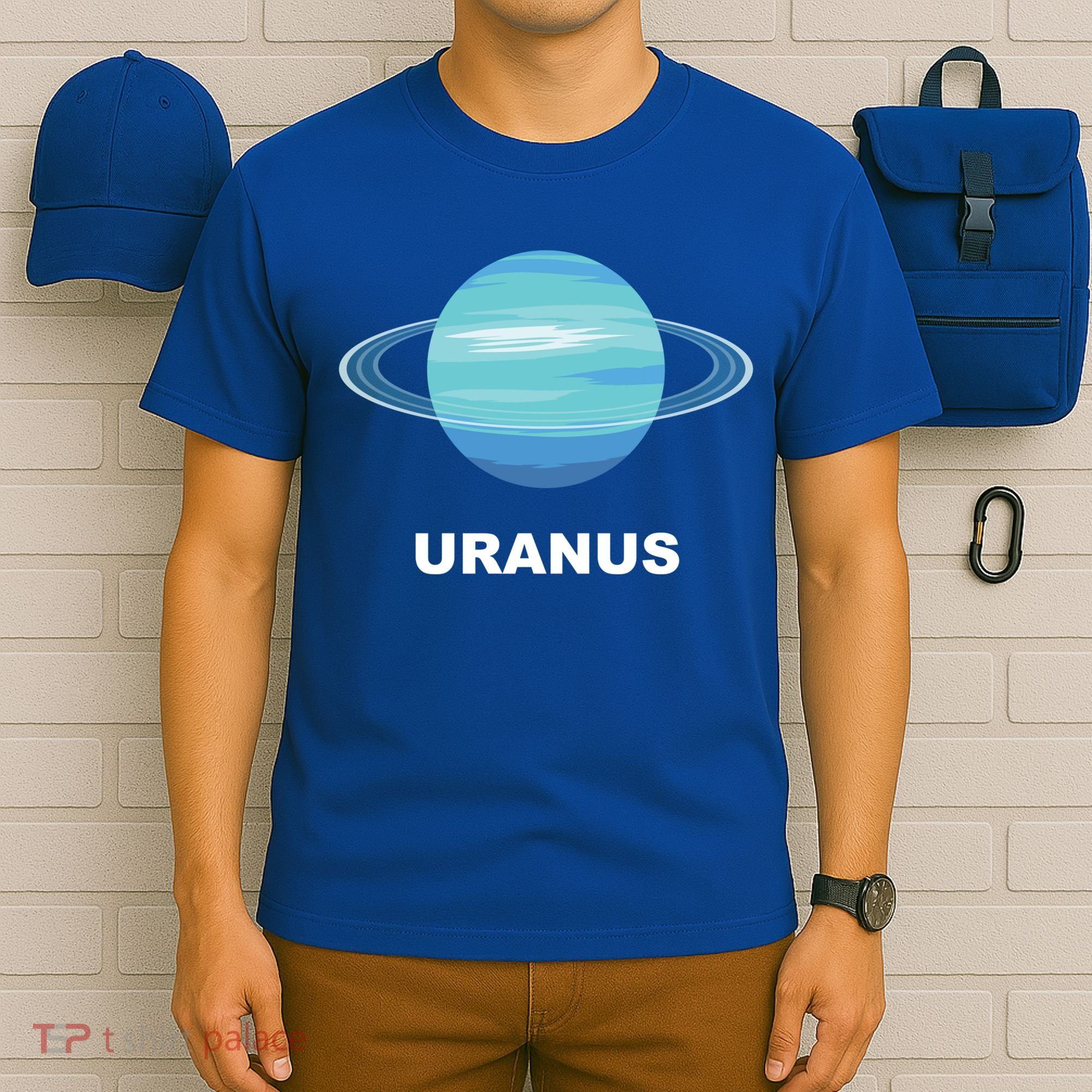 Solar System Group Costumes Gift Giant Planet Uranus Costume Great Gift T-Shirt