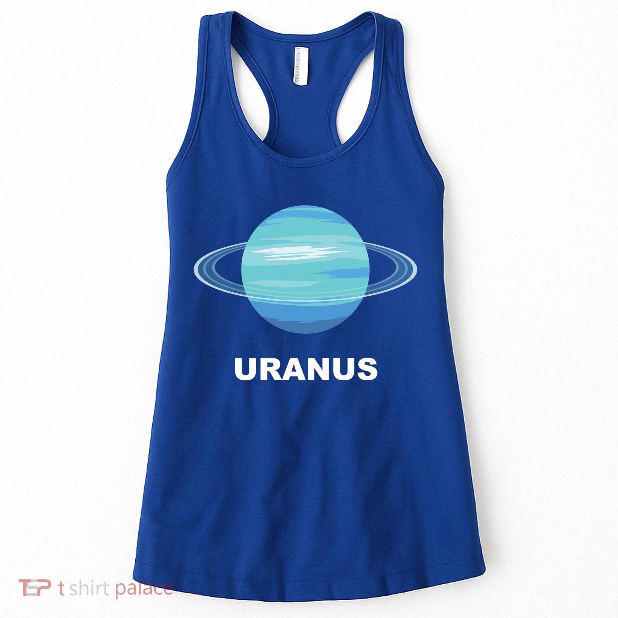 Solar System Group Costumes Gift Giant Planet Uranus Costume Great Gift Women's Tank Top