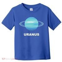 Solar System Group Costumes Gift Giant Planet Uranus Costume Great Gift Toddler T-Shirt thumb 0