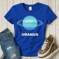 Solar System Group Costumes Gift Giant Planet Uranus Costume Great Gift Women's T-Shirt thumb 3
