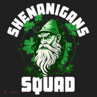Shenanigans Squad Gnome Shamrock Matching St Patricks Day Women's Sweatshirt thumb 2