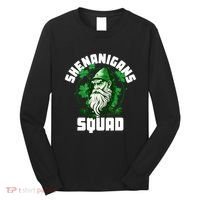 Shenanigans Squad Gnome Shamrock Matching St Patricks Day Long Sleeve Shirt thumb 0