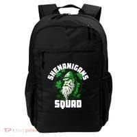 Shenanigans Squad Gnome Shamrock Matching St Patricks Day Backpack thumb 0