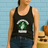Shenanigans Squad Gnome Shamrock Matching St Patricks Day Women's Tank Top thumb 2